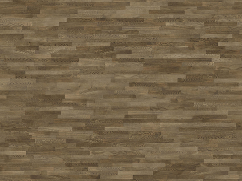 Seamless dark parquet wood composite floor