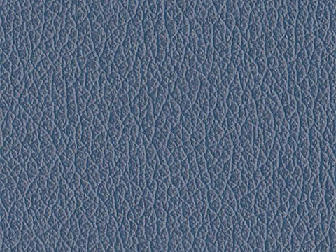 Blue textured leather