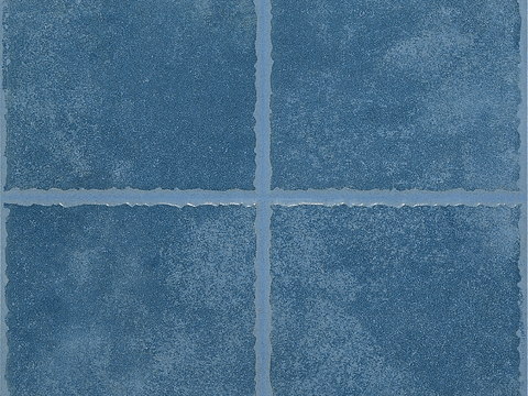 Blue American Retro Tile