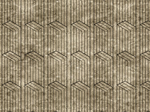 Golden geometric wallpaper