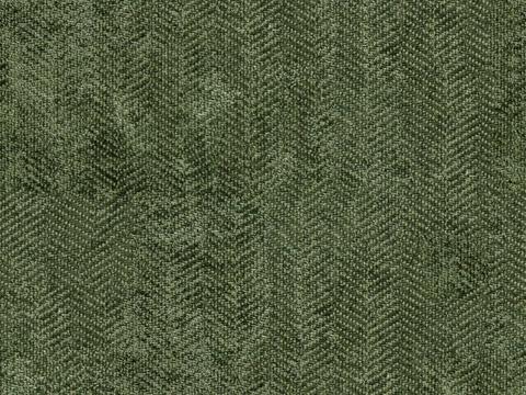 Seamless dark green corduroy knitted fabric