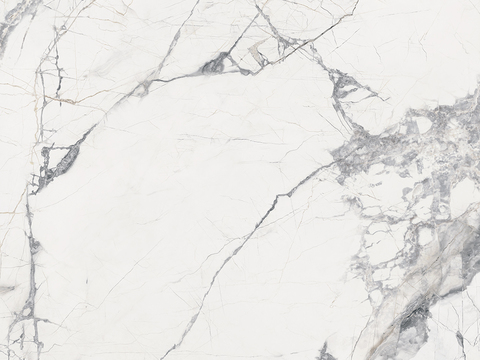 White Hanjiang Snow Rock Slab Marble Luxury Stone