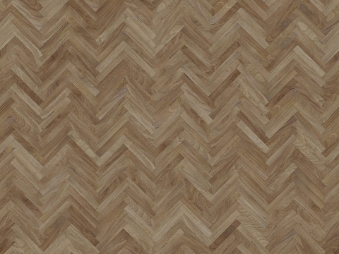 Seamless Herringbone Textured Parquet Wood Floor