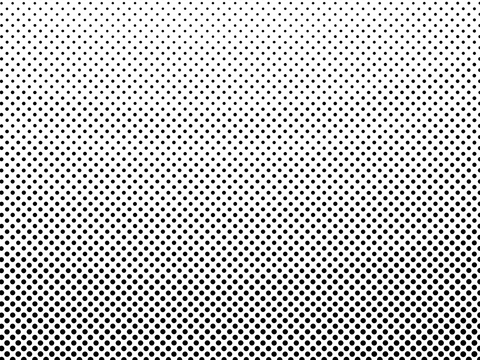 Black and white gradient perforated aluminum plate