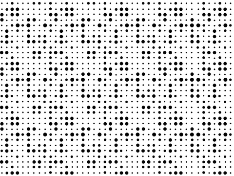 Black and white perforated aluminum plasterboard