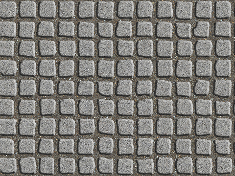 Seamless gray square parquet floor tile sidewalk road ground street square paving