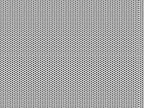 Perforated sheet metal