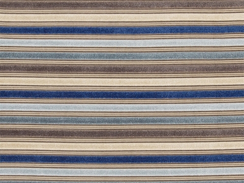 Striped flannel fabric