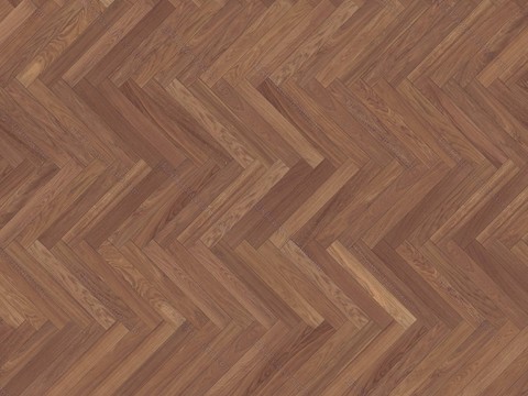 Herringbone wood floor