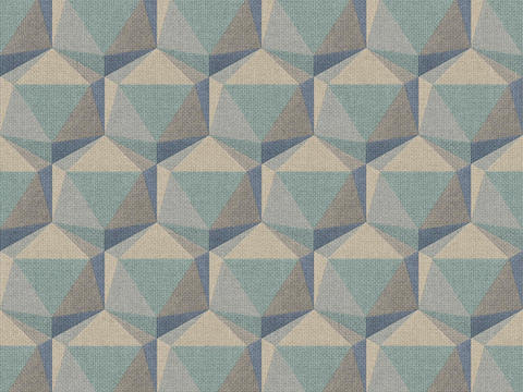 blue geometric wallpaper