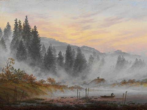 Landscape oil painting