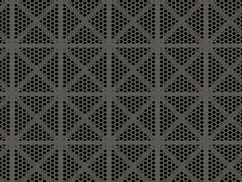 Seamless gray hollow metal mesh woven mesh