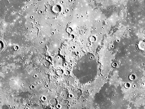 seamless lunar surface