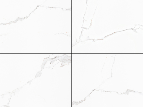 super clear white marble tile