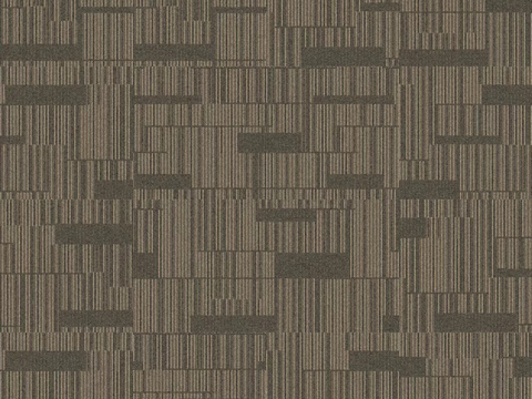 Seamless Brown Geometric Textured Office Carpet