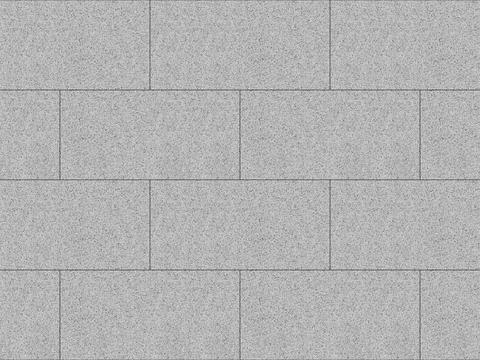 Seamless I-shaped Sesame Grey Granite Square Brick 6