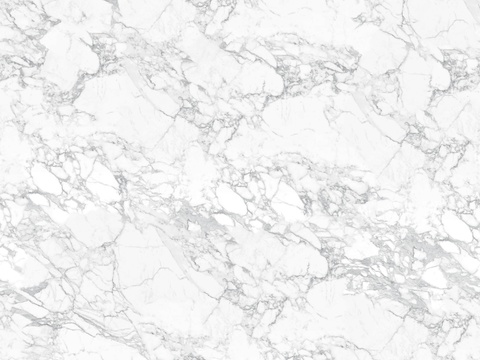 Big Flower White Seamless Super Clear Marble