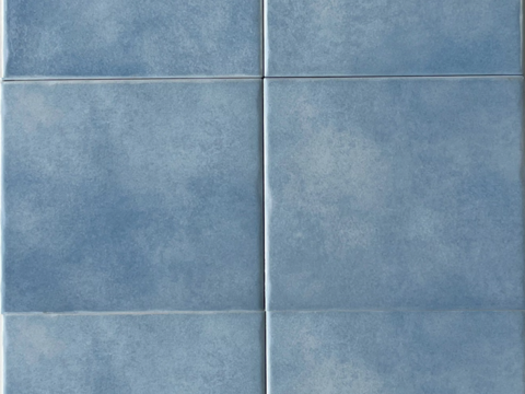 Blue Retro Tile