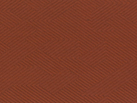 Red-brown rhombic linen