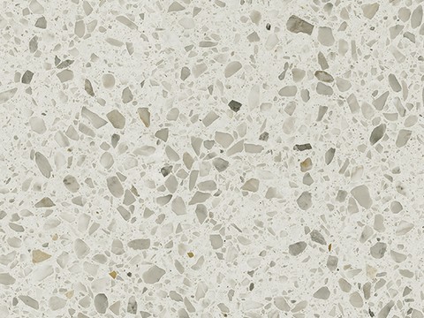 Warm gray terrazzo