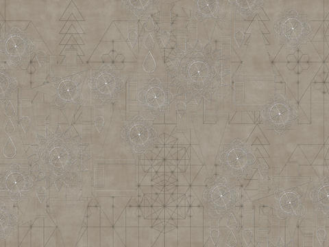 brown geometry wallpaper