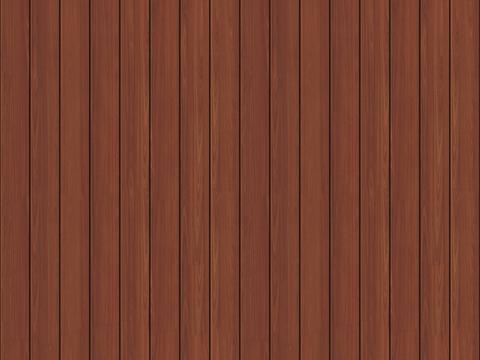 Seamless walnut wood flooring