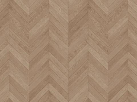 Light brown fishbone wood floor