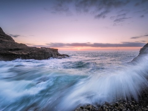 blue sky and sea