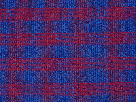 Red and blue striped fabric