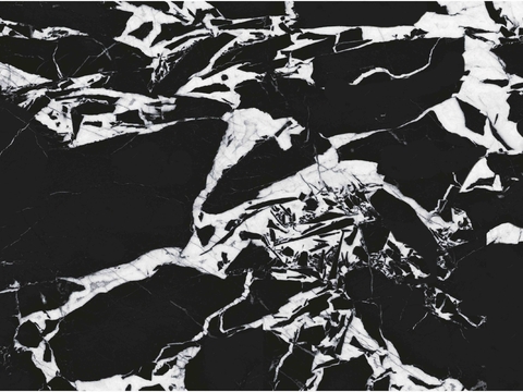 black and white flower marble