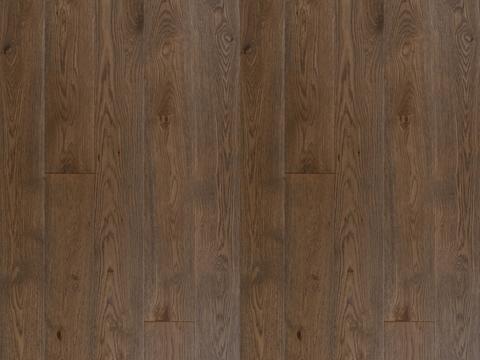 Dark solid wood floor