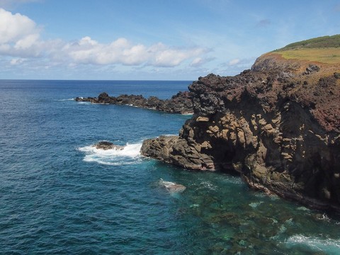 blue sky and sea