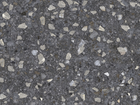 Dark terrazzo