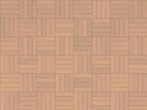 Rectangular Cross Paving Wood Flooring