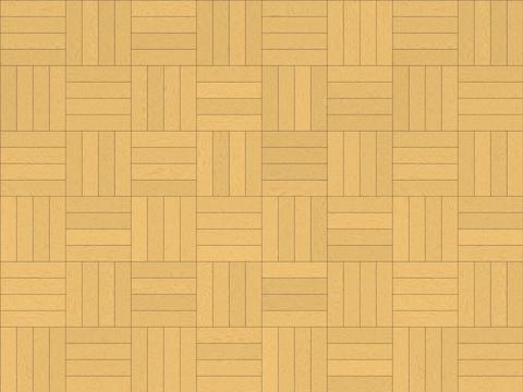 Rectangular Cross Paving Wood Flooring