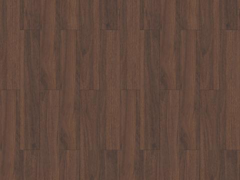 Seamless walnut flooring