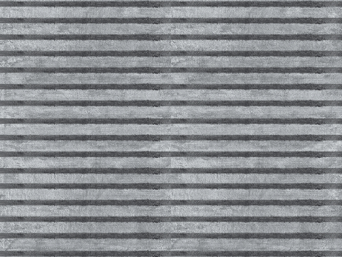 Modern simple gray striped carpet