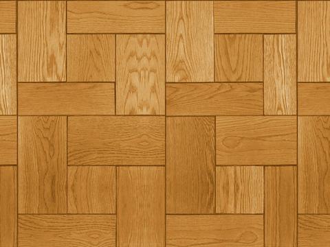 Rectangular Cross Paving Wood Flooring