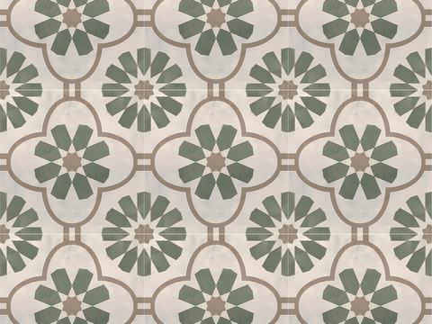 Moroccan vintage color tiles