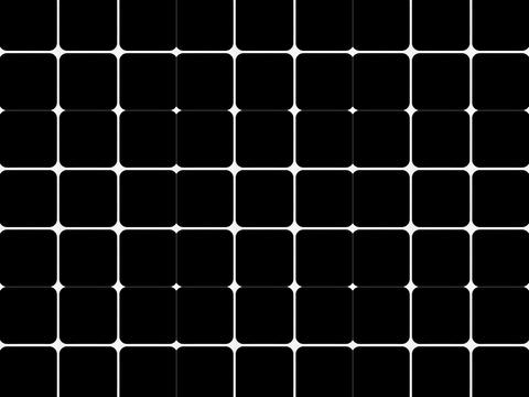 Modern black and white simple small tiles