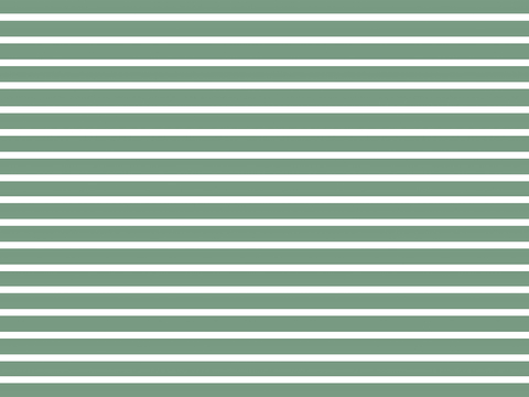 Vintage Green White Striped Wallpaper Wall Cloth