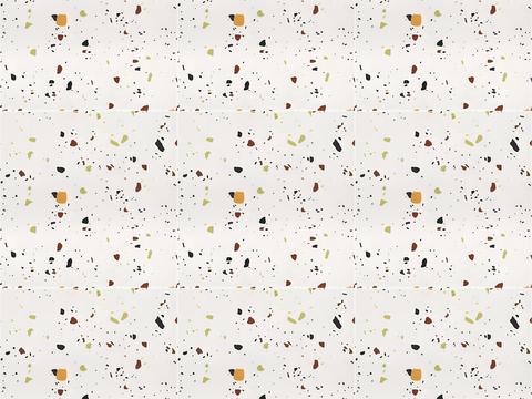 Color antique terrazzo