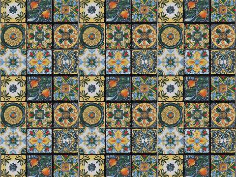 Nianga vintage color tiles