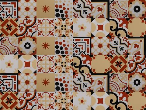 Nianga vintage color tiles