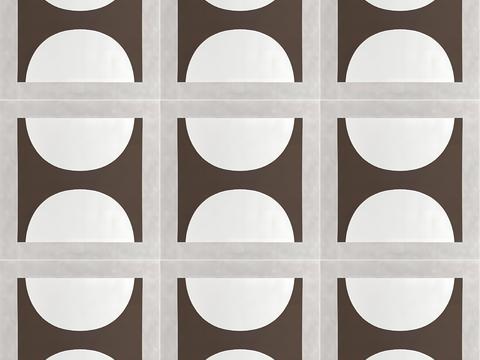 Modern simple geometric small tiles