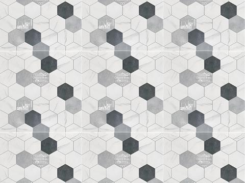 Simple marble mosaic tile