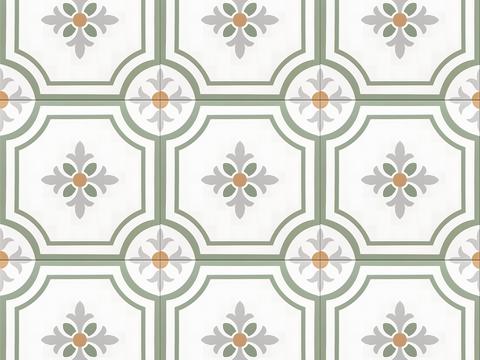 Vintage mosaic tile