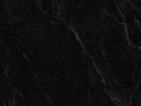 Black even-grain marble rock slab