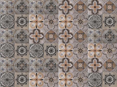 Nianga vintage color tiles