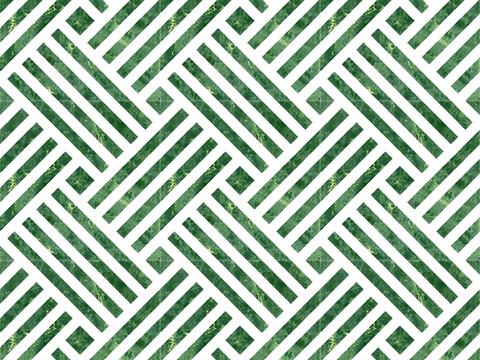 Nordic dark green tiles